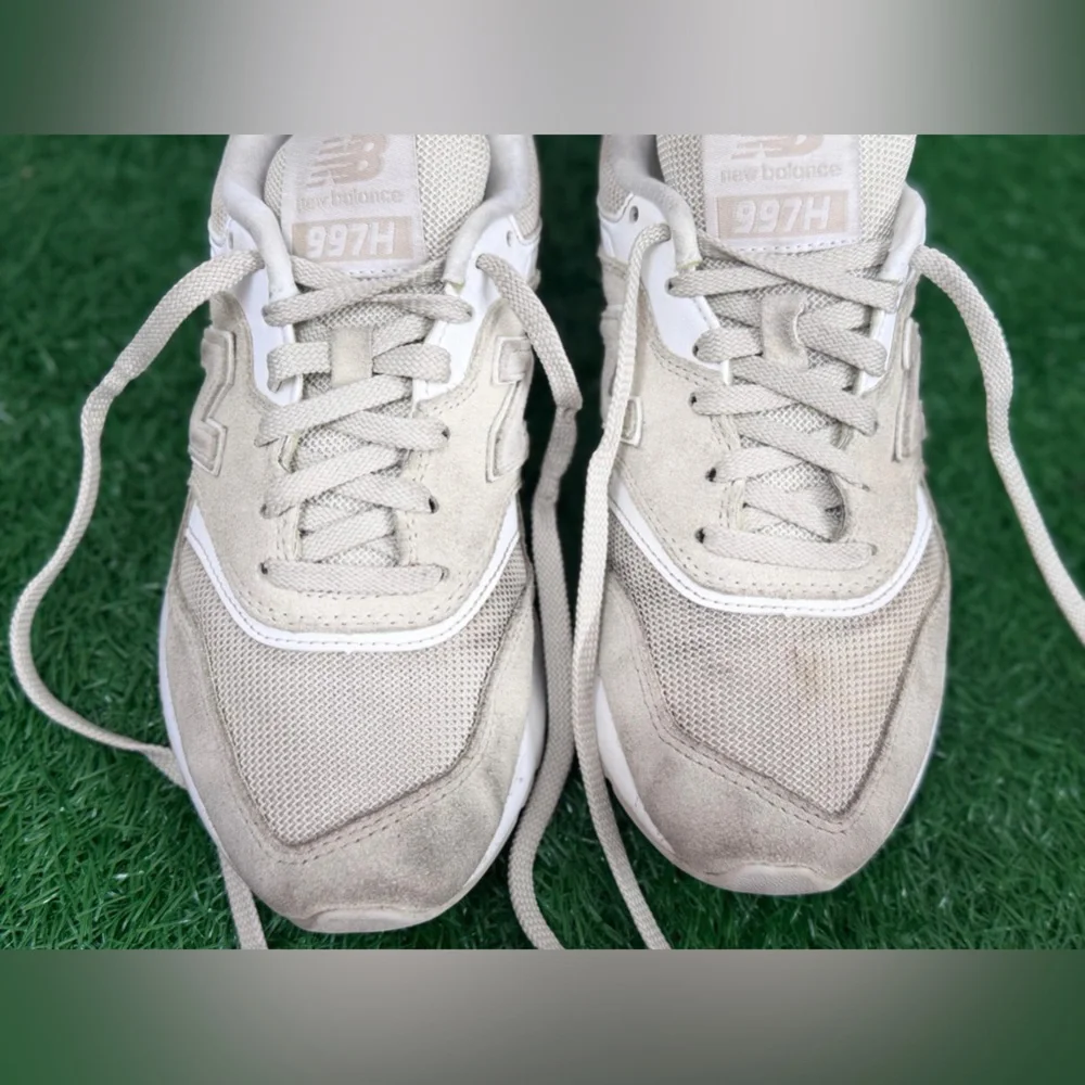 New Balance 997H Unisex White Sneakers Size M-5.5‎ W-7